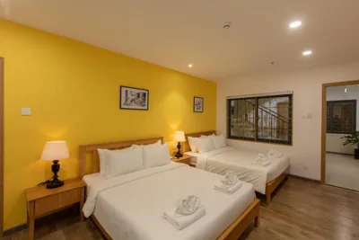 Deluxe家庭房 — Đại Nam SG Hotel